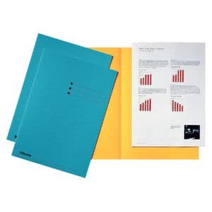 Picture 1 of Vouwmap Esselte A4 manilla 180gr blauw
