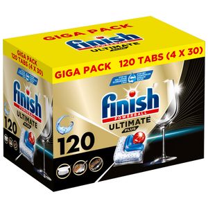 Picture 2 of Vaatwastabletten Finish Ultimate plus 120 stuks gigapack