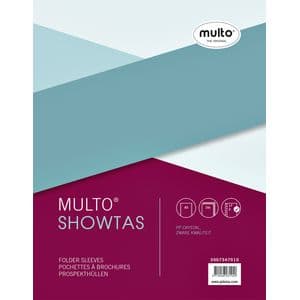 Picture 1 of Showtas Multo A5 17-gaats PP 0.14mm glad 10 stuks