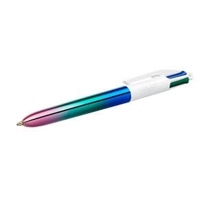 Picture 3 of Balpen Bic 4kleuren gradient medium assorti