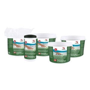 Picture 2 of Desinfectiedoekjes Dreumex Disinfectant & Cleaning emmer 800 stuks wit