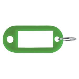Picture 1 of Sleutellabel Pavo kunststof groen 100 stuks
