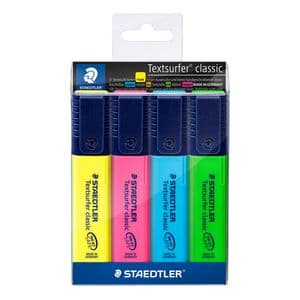 Picture 1 of Markeerstift Staedtler 364 Textsurfer assorti 4 stuks