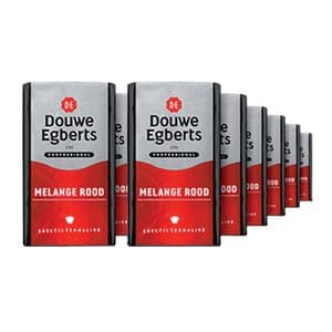 Picture 3 of Koffie Douwe Egberts snelfiltermaling Melange Rood 250gr