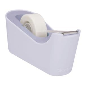 Picture 2 of Plakbandhouder Scotch C18 lavendel + 1 rol magic tape 19mmx33m