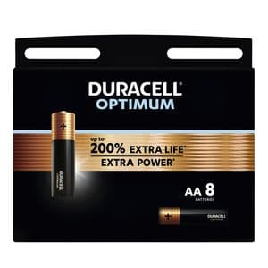 Picture 1 of Batterij Duracell Optimum 8x AA