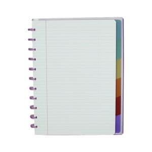Picture 8 of Schrift Atoma A4+ lijn 120blz 90gr PP transparant assorti