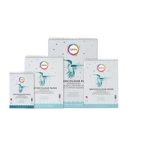 Picture 2 of Aquarelblok Qrea 24x32 20 vel 200gr spiraal