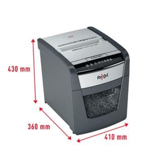 Picture 4 of Papiervernietiger Rexel Optimum Auto+ 50X P4 snippers 4x28mm