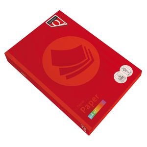 Picture 1 of Kopieerpapier Quantore Colour A4 80gr felrood 500 vel