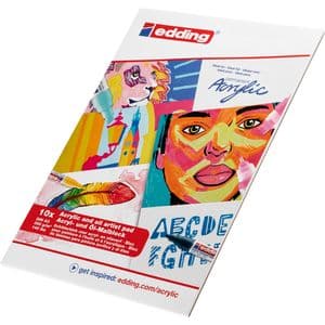 Picture 8 of Olie- en Acrylblok edding 30010 A3 10 vel 300 gram wit