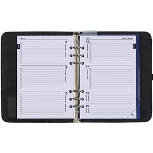 Picture 4 of Organizer Kalpa A5 inclusief agenda 2025-2026 7dagen/2pagina's nerf zwart
