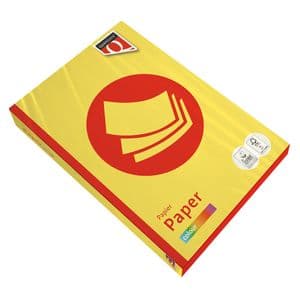 Picture 1 of Kopieerpapier Quantore Colour A3 120gr zwavelgeel 250 vel