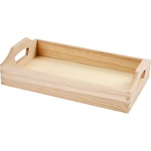 Picture 1 of Dienblad Creativ Company hout 30x17x5cm