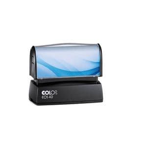 Picture 1 of Tekststempel Colop EOS 40 flashtechnologie met stempelplaat