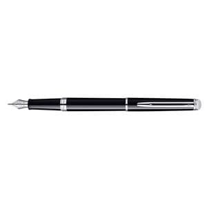 Picture 1 of Vulpen Waterman Hémisphère black lacquer CT medium
