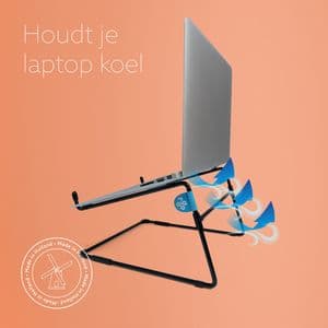 Picture 4 of Laptopstandaard R-Go Office Zwart