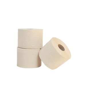 Picture 2 of Toiletpapier The Good Roll The Panda Edition Naked bamboe 3-laags 27x250 vel naturel