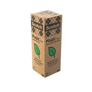 Picture 2 of Plakband Scotch Magic 900 19mmx33m onzichtbaar mat 9 rollen