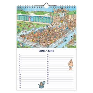 Picture 2 of Verjaardagskalender Jan van Haasteren A4