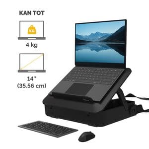 Picture 6 of Laptopstandaard Draagtas Fellowes Breyta zwart