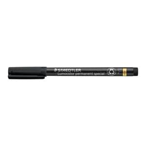 Picture 2 of Viltstift Staedtler Lumocolor 319 special permanent F zwart