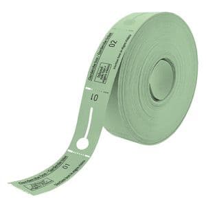 Picture 1 of Garderobebonnen Combicraft nummering 1 t/m 500 groen 500 stuks