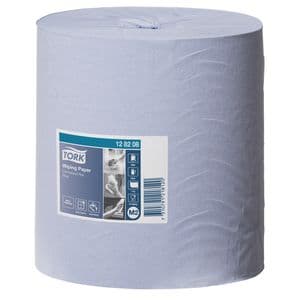 Picture 2 of Poetspapier Tork M2 Advanced 1-laags 320m blauw 128208