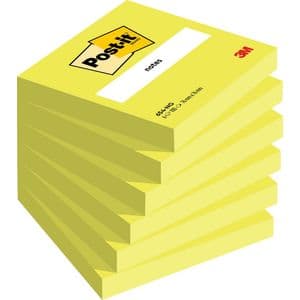 Picture 1 of Memoblok Post-it 654 76x76mm neon groen 100 vel