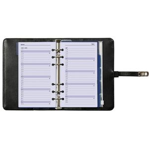 Picture 5 of Organizer Kalpa Personal inclusief agenda 2025-2026 7dagen/2pagina's croco zwart