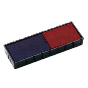 Picture 1 of Stempelkussen Colop E/12/2 blauw en rood