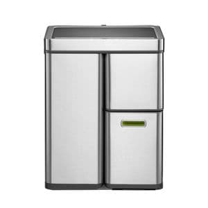 Picture 1 of Afvalbak EKO Mirage Plus sensor 30liter en 2x15liter RVS