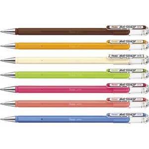 Picture 2 of Gelschrijver Pentel K110 Mattehop Fun Original M ass blister à 7st