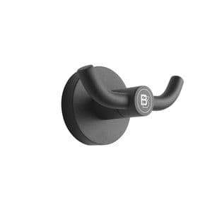 Picture 1 of Kledinghaak Blacksatino 2 haaks zwart 332120