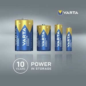Picture 4 of Batterij VARTA Longlife Power 12x AA