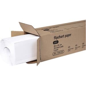 Picture 4 of Flipoverpapier Legamaster blanco 20vel 5stuks