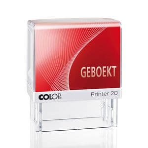 Picture 1 of Tekststempel Colop Printer 20/L geboekt