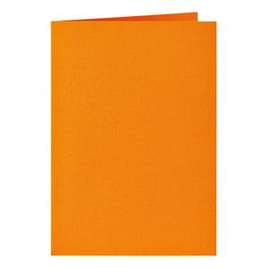 Picture 1 of Correspondentiekaart Papicolor dubbel 105x148mm oranje pak à 6 stuks