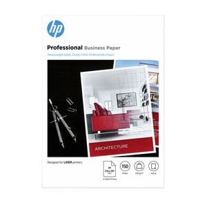 Picture 2 of Fotopapier laser HP 7MV83A 200gr A4 glans wit 150 vel