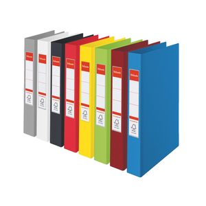 Picture 1 of Ringband Esselte VIVIDA A4 4-rings O-mechaniek 25mm PP PP zwart