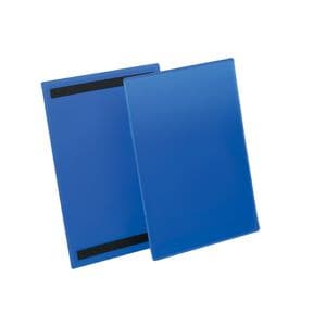Picture 1 of Documenthoes Durable magnetisch A4 staand blauw 50 stuks