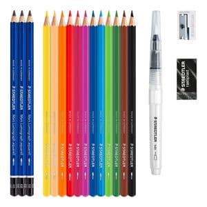 Picture 2 of Kleurpotlood Staedtler Design Journey watercolor aquarel 18-delig