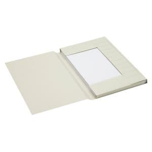 Picture 2 of Dossiermap Secolor folio 3 klep 100% gerecycled karton 250 gr grijs