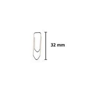Picture 3 of Paperclip Kangaro 32mm hoekig verzinkt doos à 100 stuks