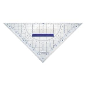 Picture 1 of Geodriehoek Staedtler 568 220mm transparant