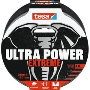 Picture 1 of Reparatietape tesa Ultra Power Extreme repair 25mx50mm zwart