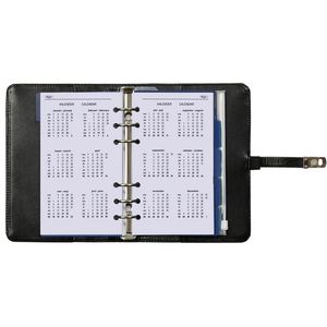 Picture 6 of Organizer Kalpa Personal inclusief agenda 2025-2026 7dagen/2pagina's croco zwart