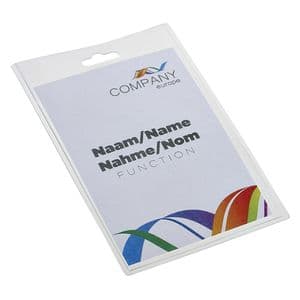 Picture 1 of Badge - pashouder Europel gesloten 60x90mm