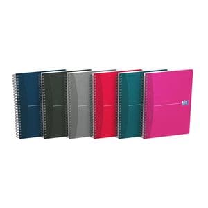 Picture 1 of Spiraalblok Oxford Essentials A5 lijn 180 pagina's 80gr assorti