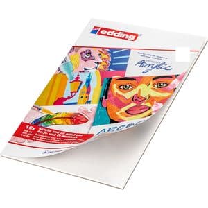 Picture 10 of Olie- en Acrylblok edding 30010 A4 10 vel 300 gram wit